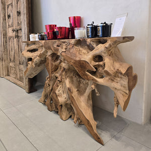 Teakroot Console Table