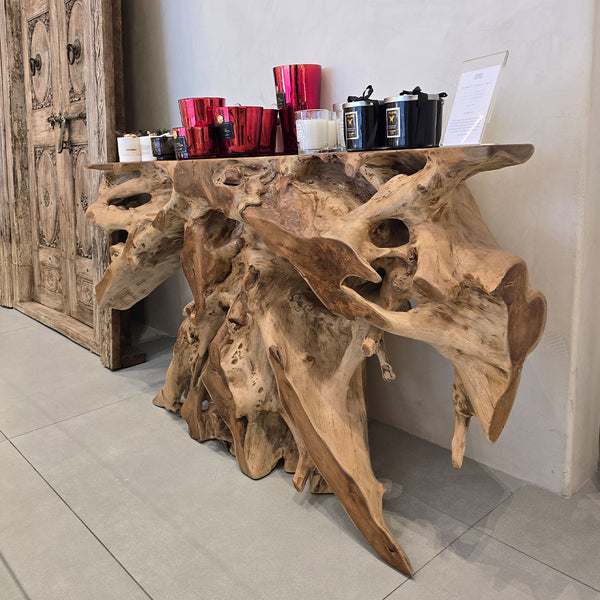 Teakroot Console Table