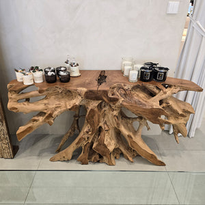 Teakroot Console Table