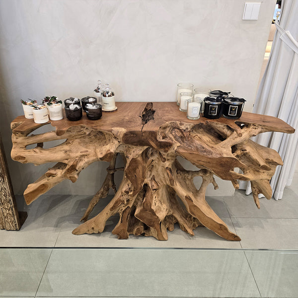 Teakroot Console Table