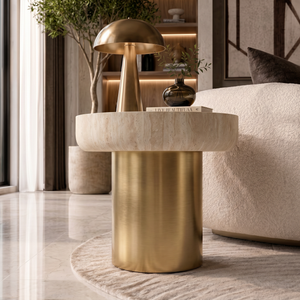 Terracotta Side Table