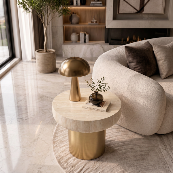 Terracotta Side Table