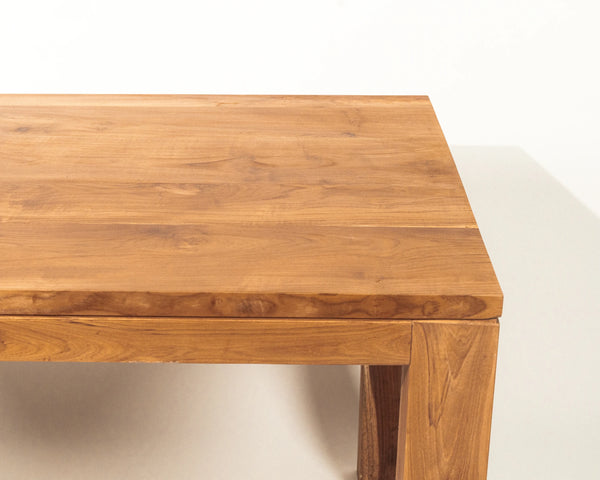 Tuli Dining Table Natural Teak Wood