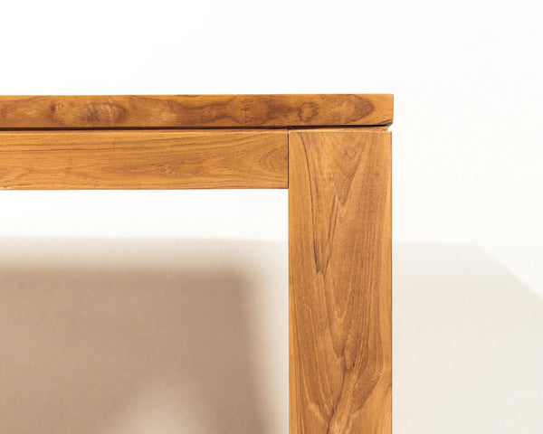 Tuli Dining Table Natural Teak Wood