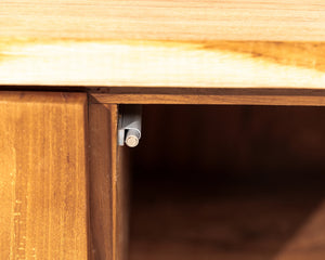 Vana 2 Door Side Board Natural Teak Wood