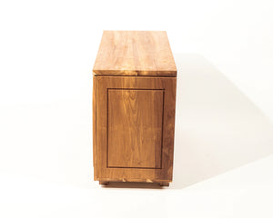 Vana 2 Door Side Board Natural Teak Wood