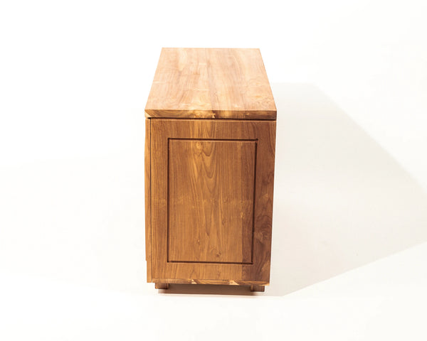 Vana 2 Door Side Board Natural Teak Wood