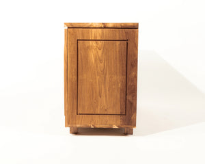 Vana 2 Door Side Board Natural Teak Wood