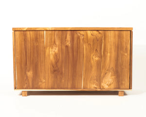Vana 2 Door Side Board Natural Teak Wood