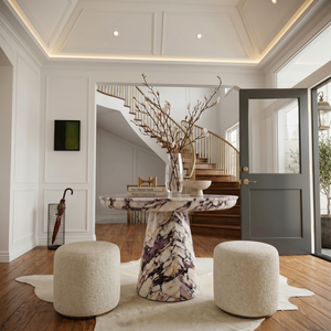 Viola Foyer Marble Table