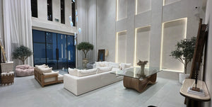 Sahab Corner Sofa With Ottoman