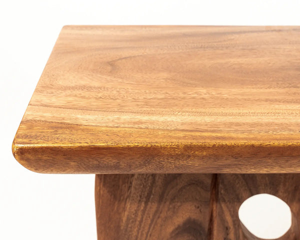 Corteza Desk Natural Suar Wood