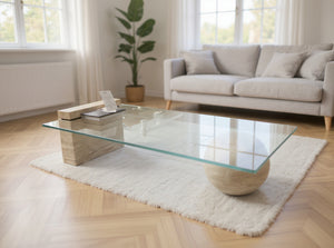 Wildbreeze Travertine Coffee Table