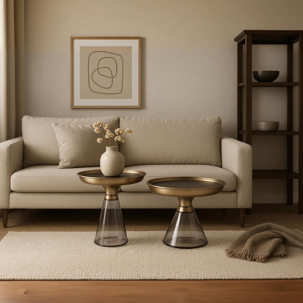 Poppy Coffee & Side Table