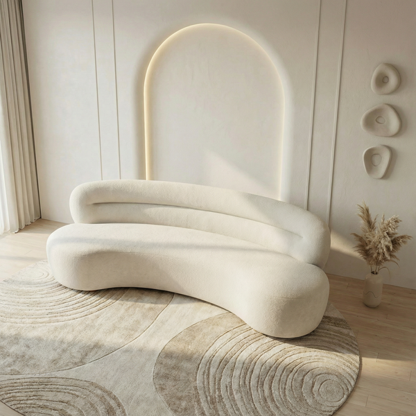 Serenity Curved 3 Seater Sofa