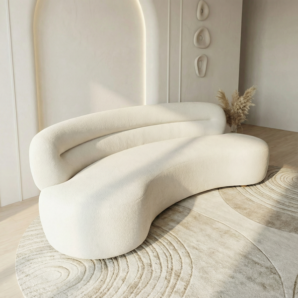 Serenity Curved 3 Seater Sofa