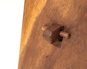 Hikina Bar Stool Suar Wood