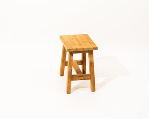 Malama Rectangle Side Table & Stool Reclaimed Teak Wood