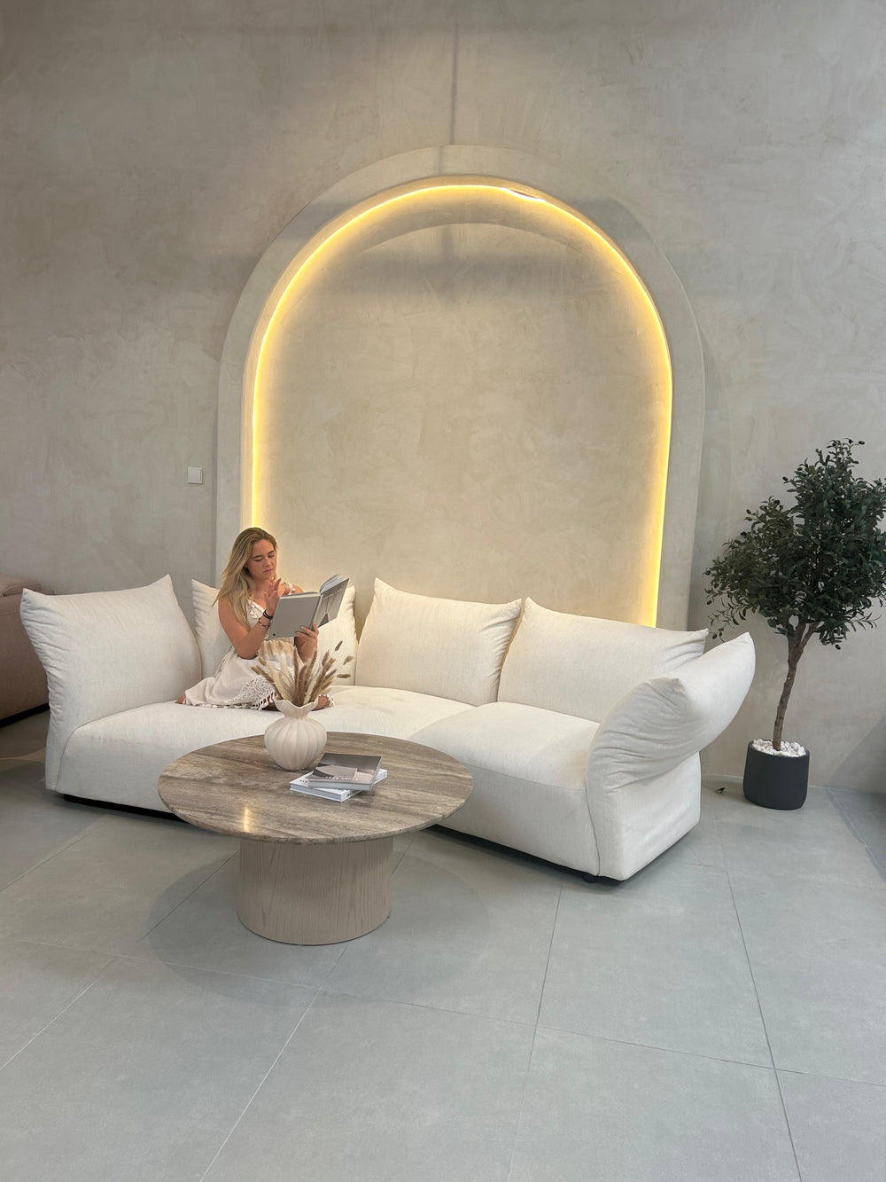 Paulo Curved Sofa