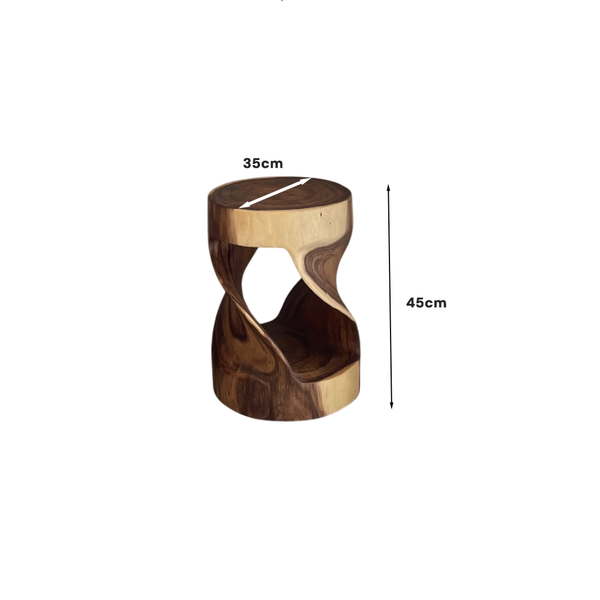 Bali Round Twist Stool