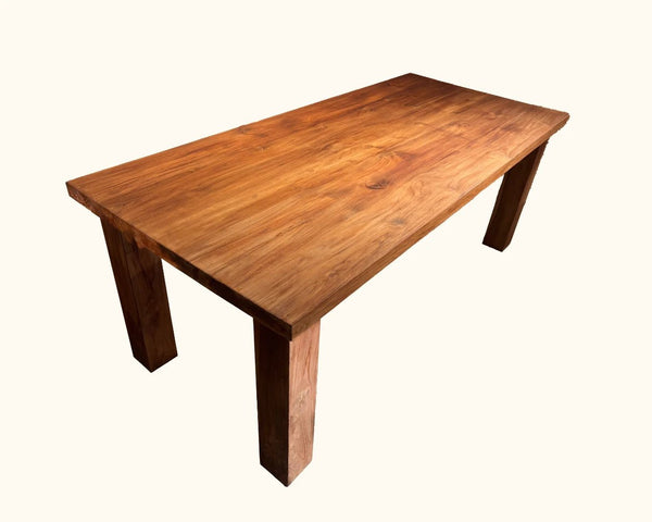 Safara Rustic Dining Table Teak Wood