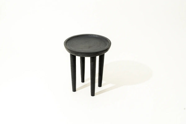 Uira Round Side Table & Stool Suar Wood