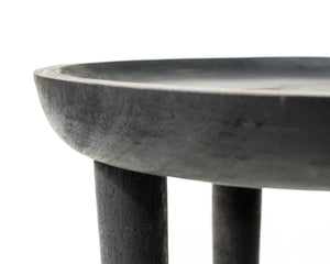 Uira Round Side Table & Stool Suar Wood