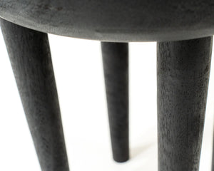 Uira Round Side Table & Stool Suar Wood